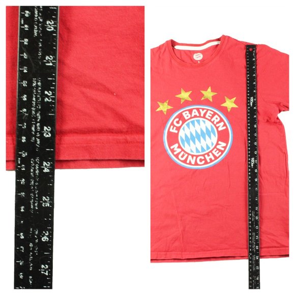 FC Bayern Size S Munchen Short Sleeve Shirt Man - Picture 2 of 6